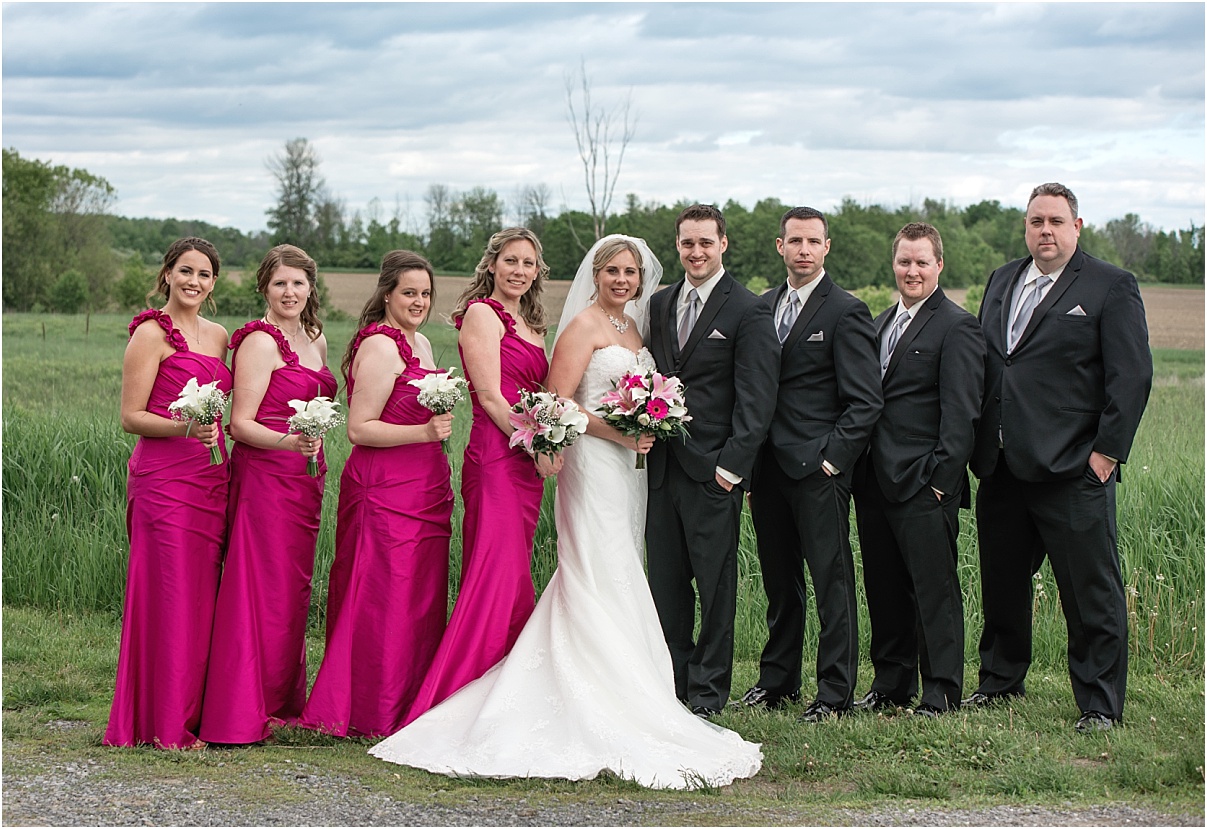 Wedding, Spring wedding, Strathmere, fuschia wedding, Ottawa wedding photographer, North Gower wedding photographer 