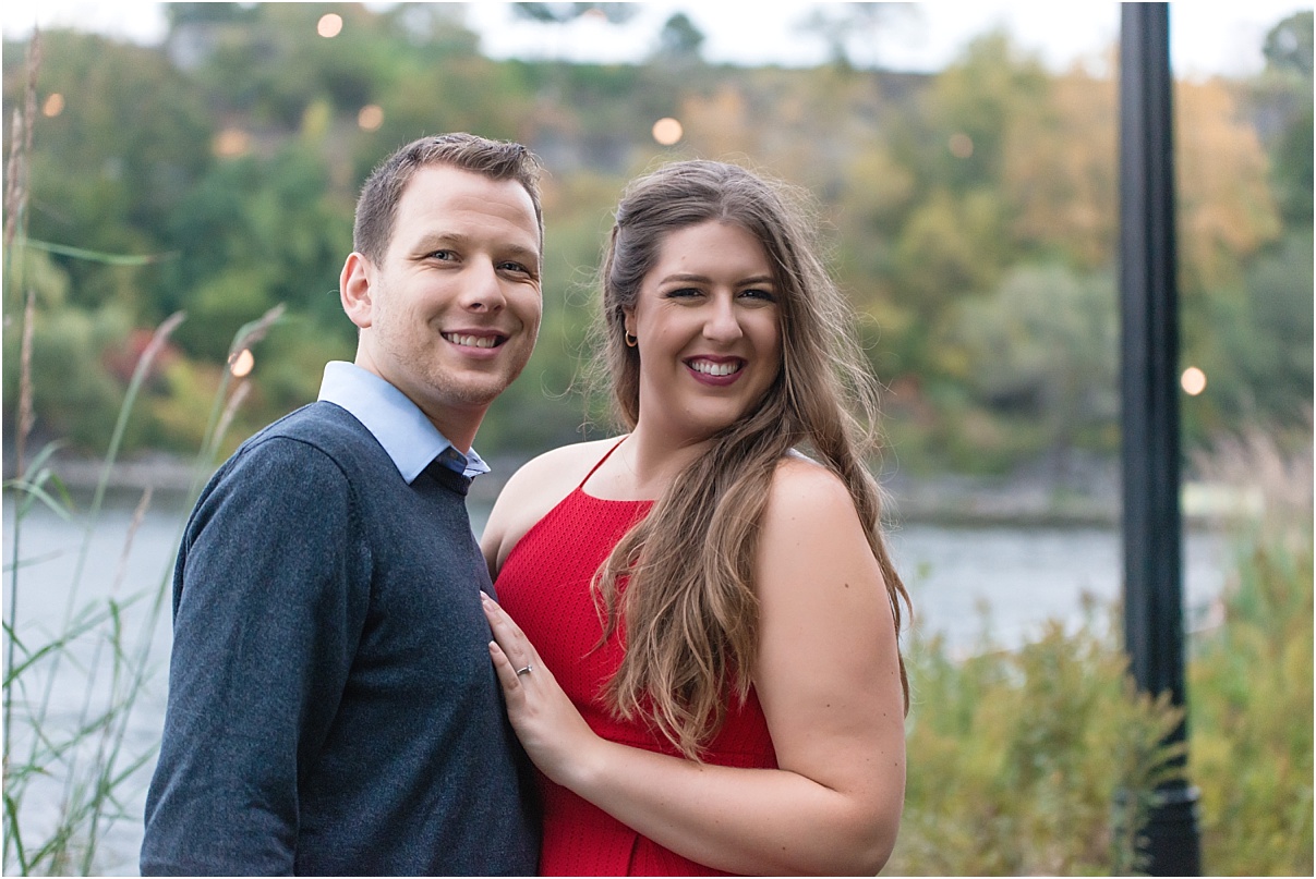 Engaged couple Ottawa