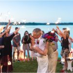 sparkler exit, ottawa wedding photographer